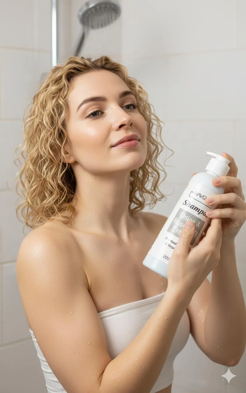Anti-Dandruff Shampoo 30ml Onion Rosemary Extract