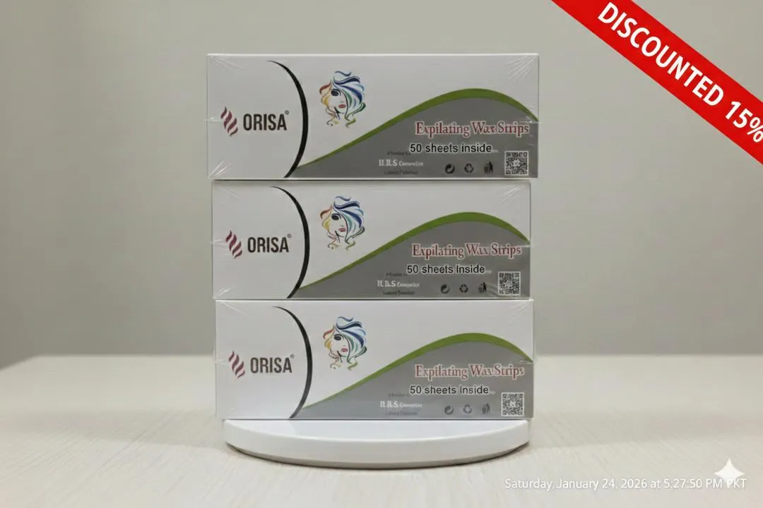 Drisma Impacting Wax Strip 3 Pcs White