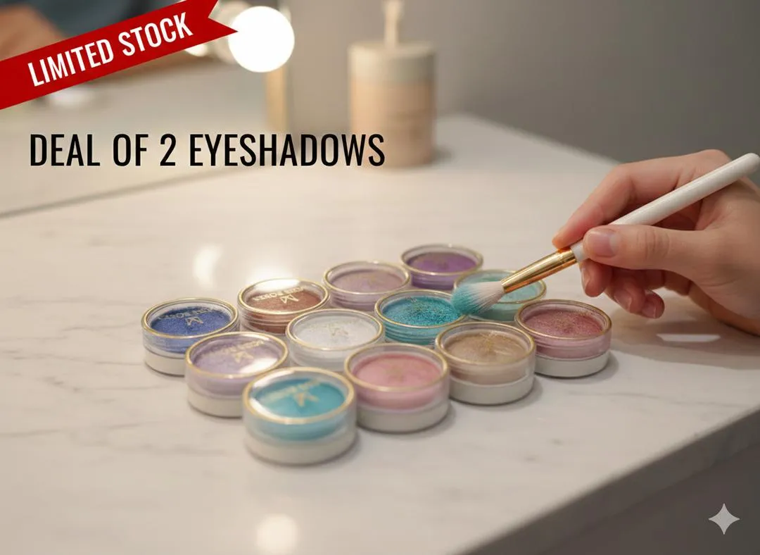 Shimmer Eyeshadow Set Multicolor Powder for Pakistani Brides