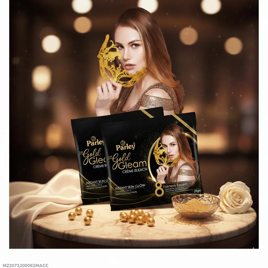Gold Gleam Cream Bleach 3 Pack All Skin Types