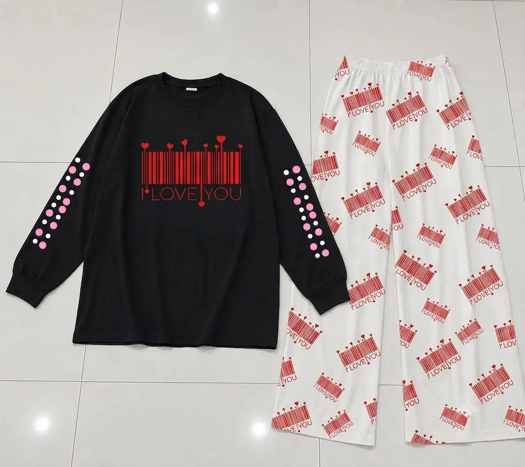 2 Pcs Women's Stitched Cotton Jersey Printed Night Suit