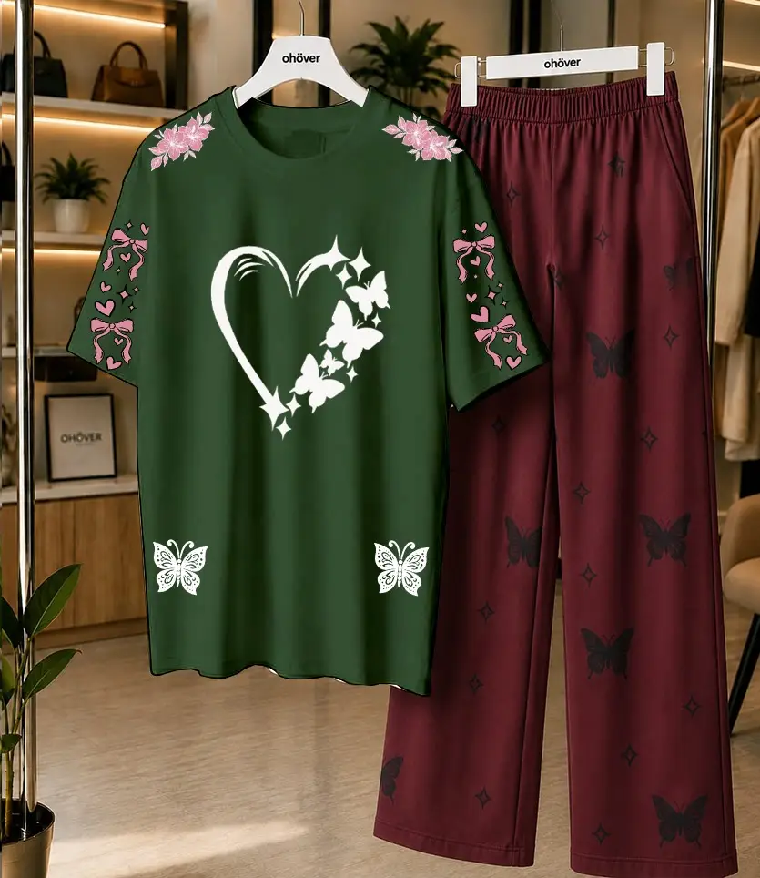 2 Pcs Women's Stitched Cotton Jersey Printed Night Suit