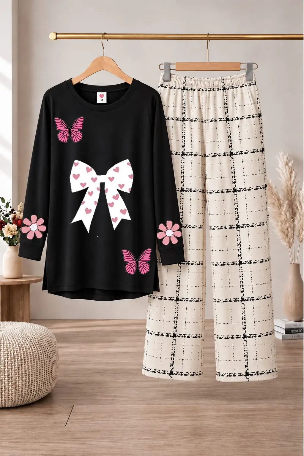 2 Pcs Women's Stitched Cotton Jersey Printed Night Suit