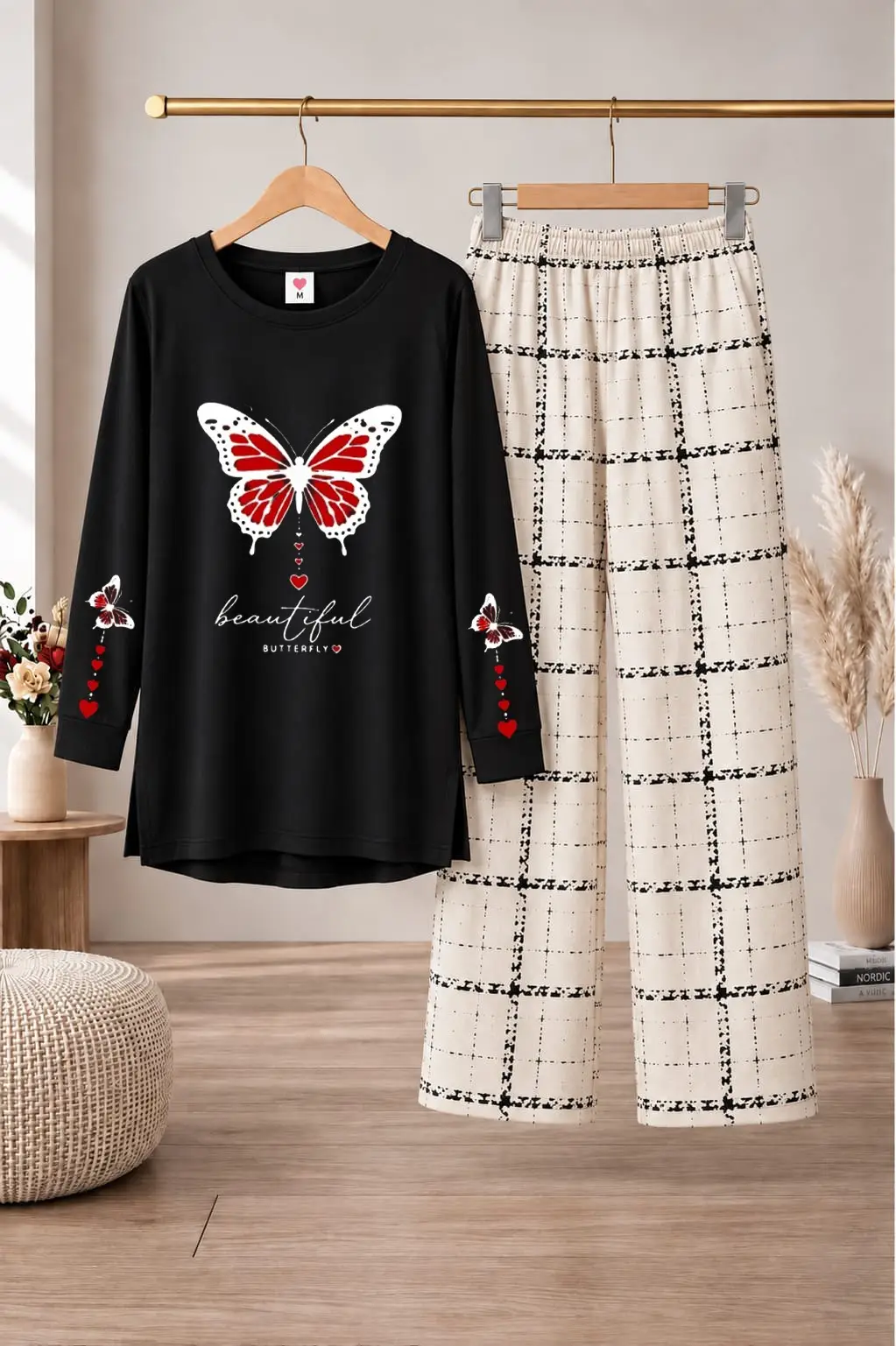 2 Pcs Women's Stitched Cotton Jersey Printed Night Suit