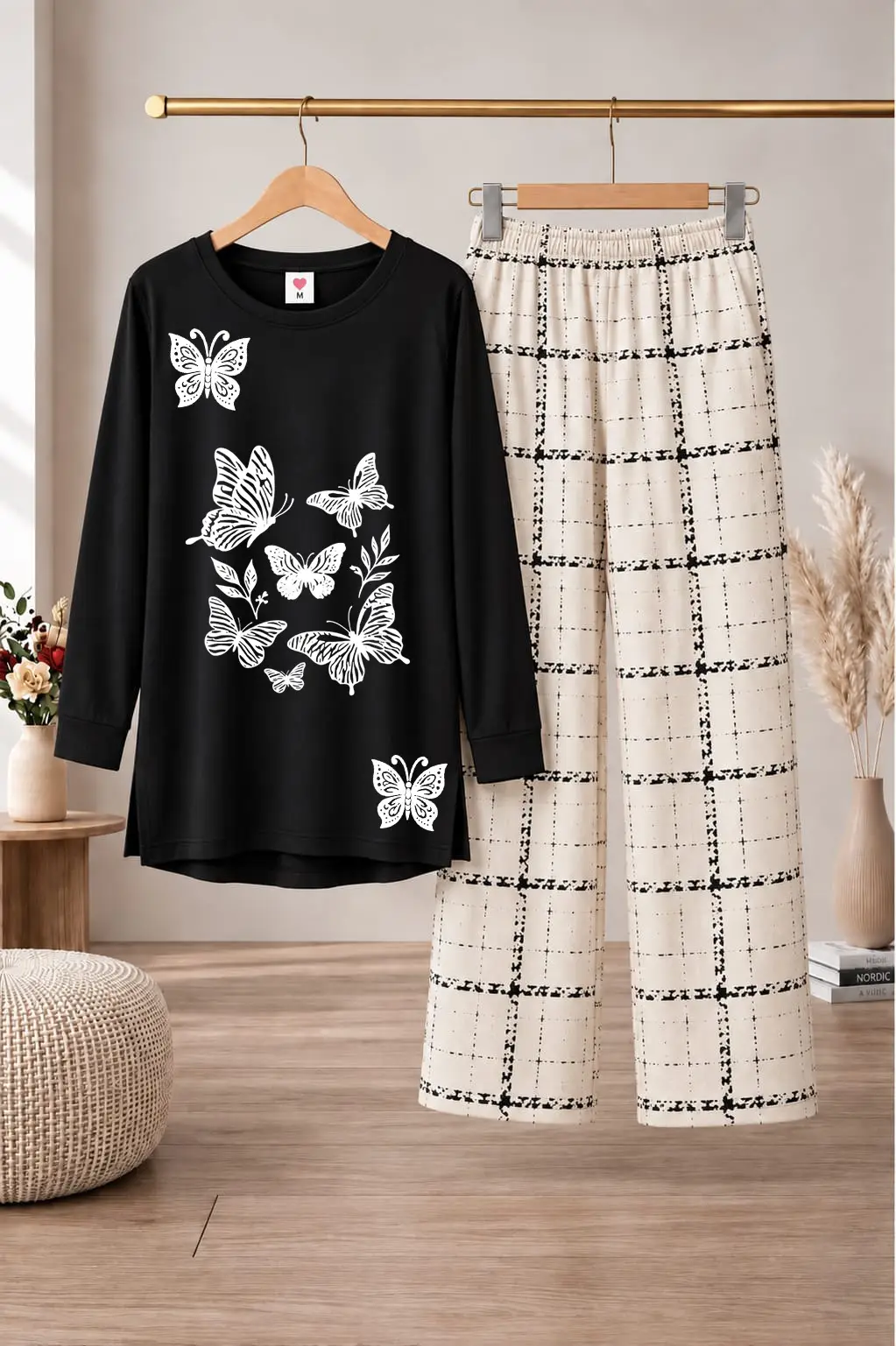 2 Pcs Women's Stitched Cotton Jersey Printed Night Suit