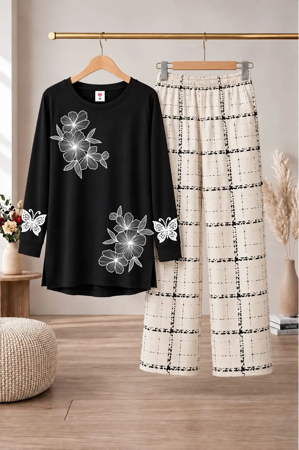 2 Pcs Women's Stitched Cotton Jersey Printed Night Suit