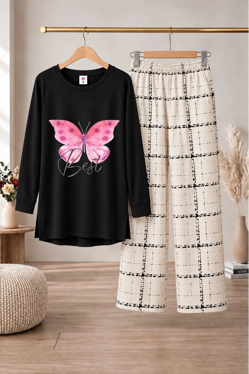 2 Pcs Women's Stitched Cotton Jersey Printed Night Suit