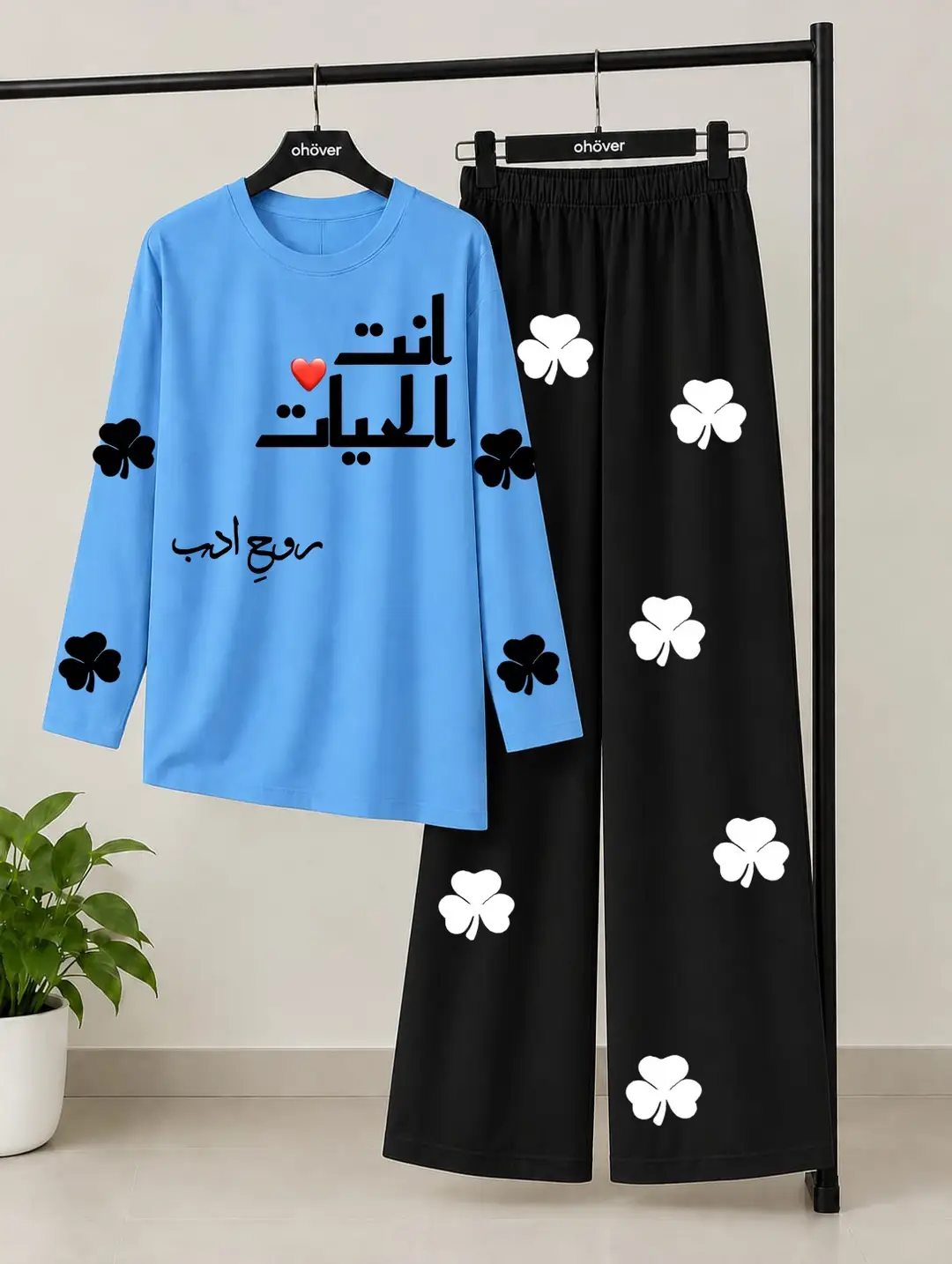 2 Pcs Women's Stitched Jersey Printed Night Suit