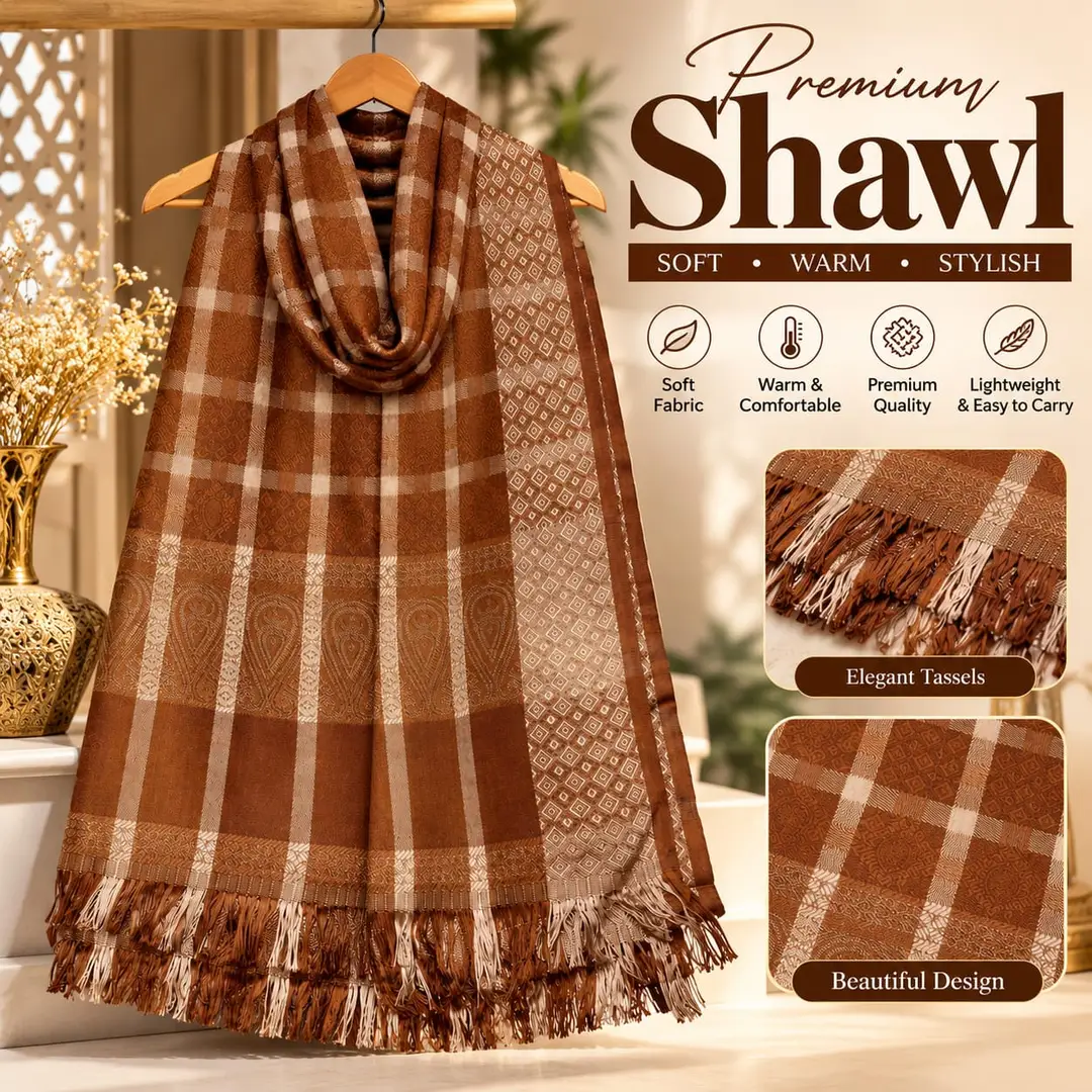 Women's Wool Texture Shawl
