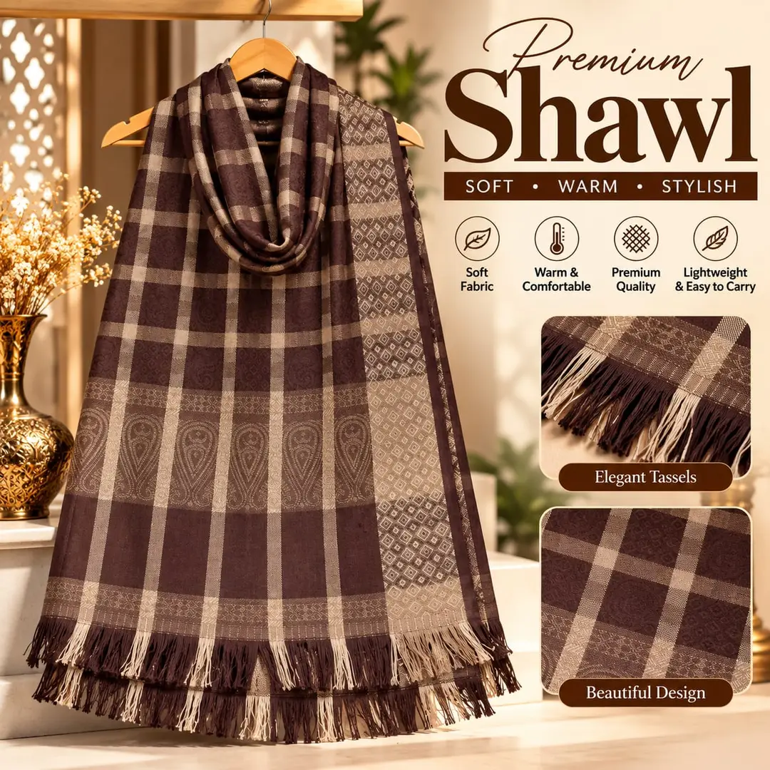 Women's Wool Texture Shawl