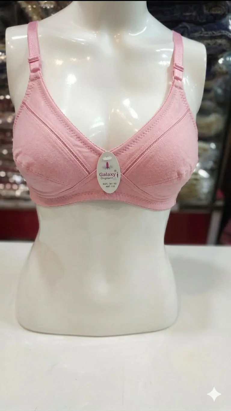 Cotton Lace Work Lightweight And Breathable Bra Top