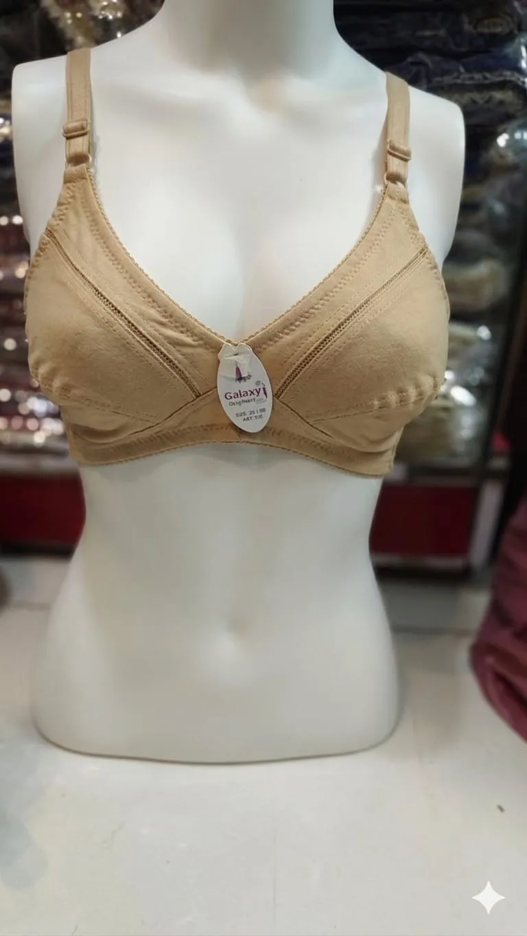 Cotton Lace Work Lightweight And Breathable Bra Top