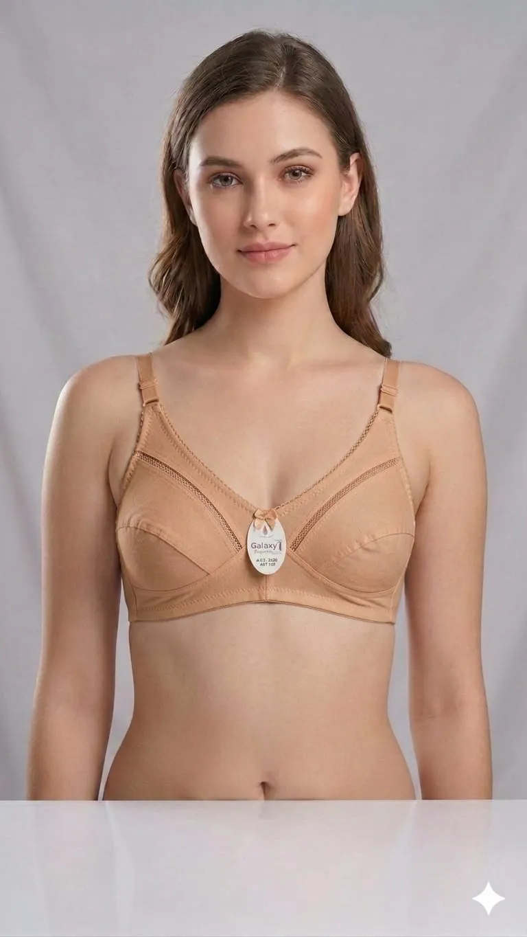 Cotton Lace Work Lightweight And Breathable Bra Top