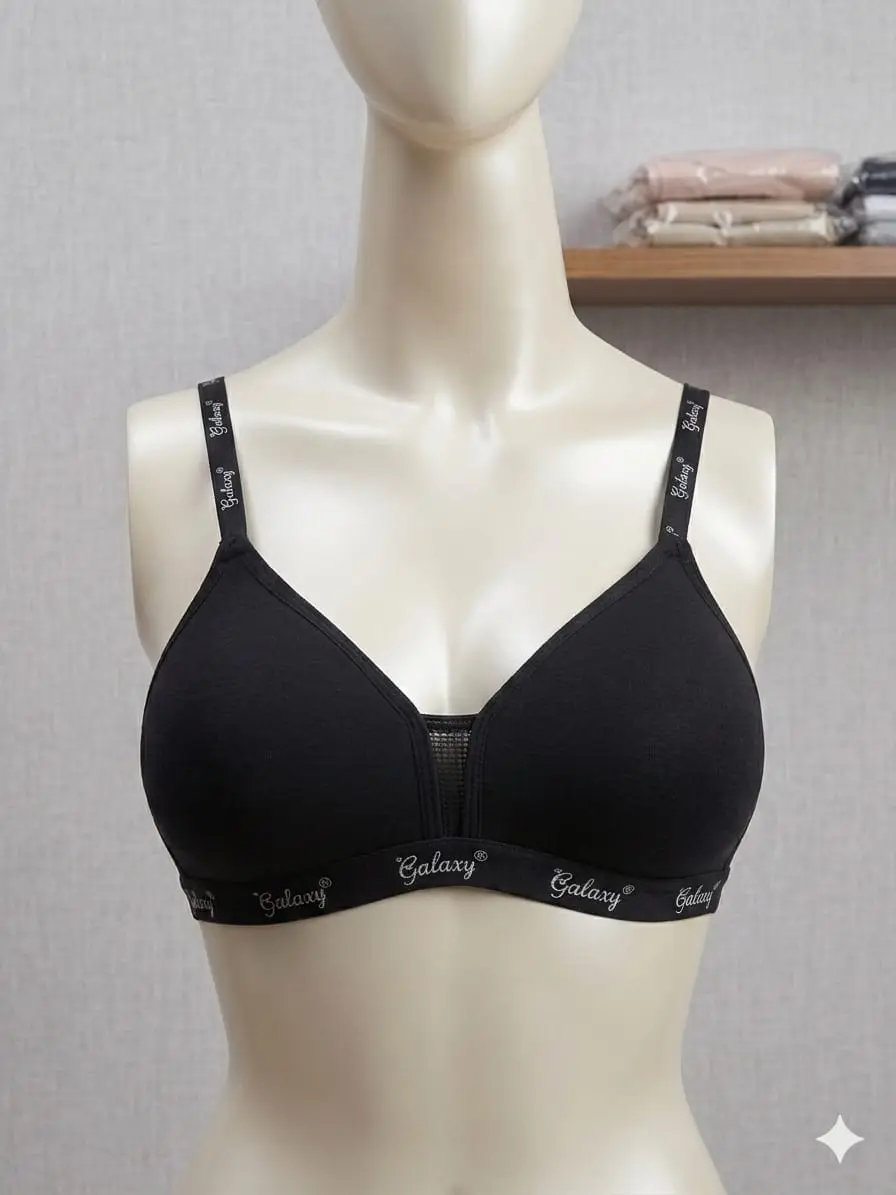 Jersey Plain Padded Bra