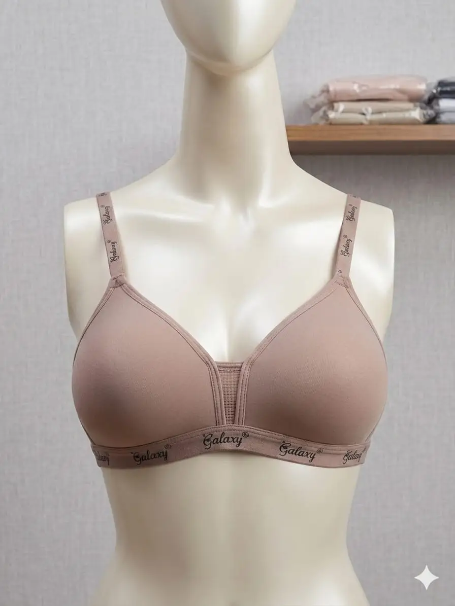 Jersey Plain Padded Bra