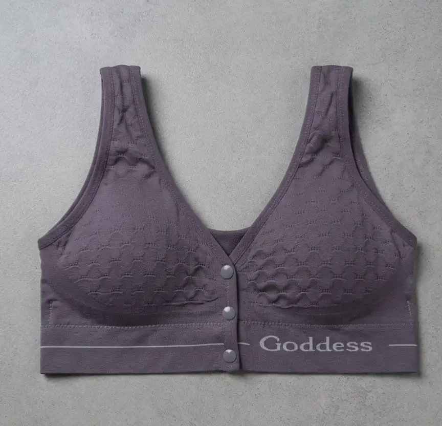 Jersey Chikan Embroidered Padded Bra Top