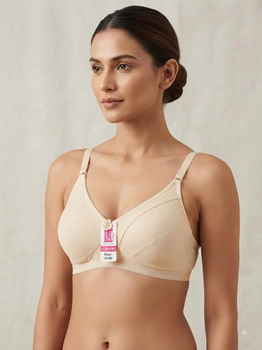 Malai Plain Lightweight And Breathable Bra Top
