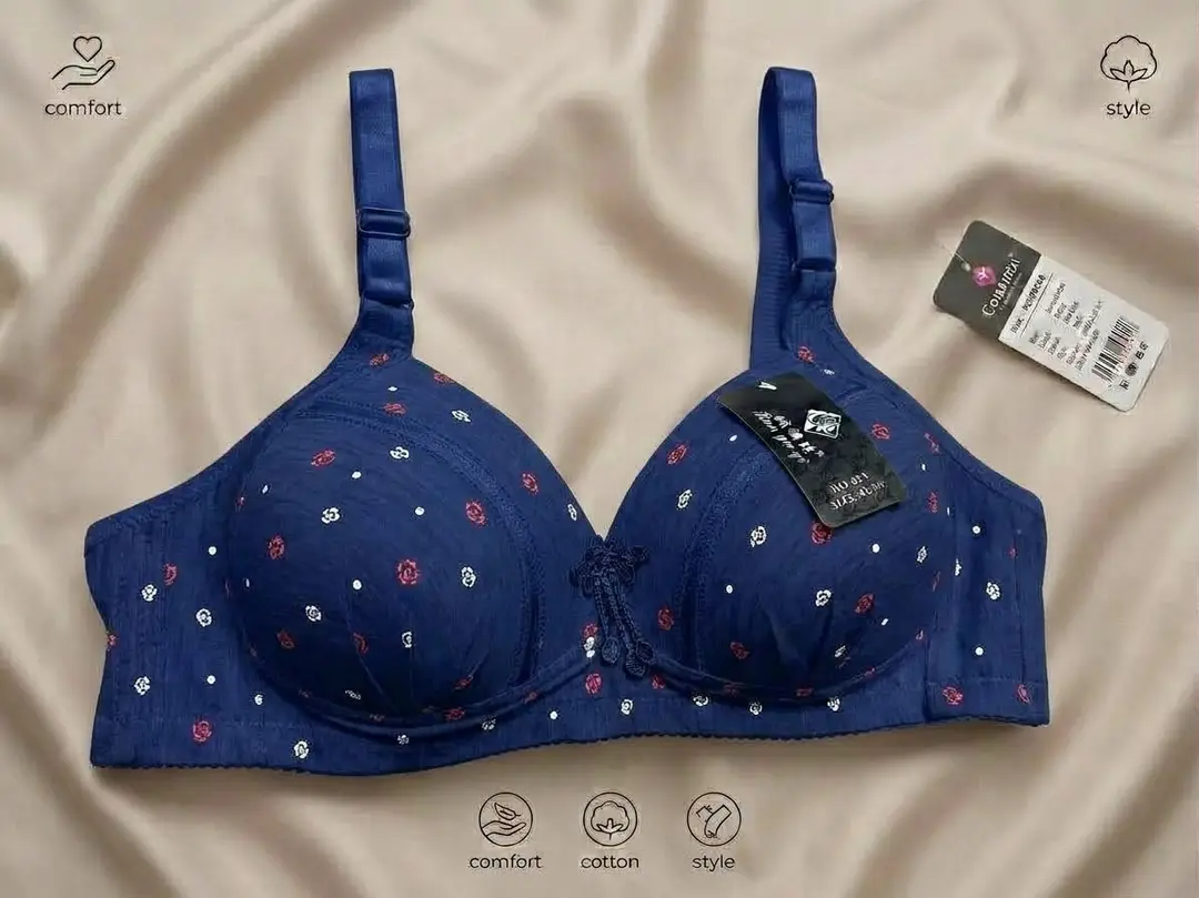 Jersey Printed Padded Bra Top