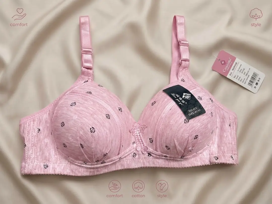 Jersey Printed Padded Bra Top