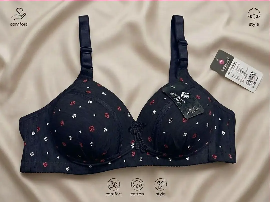 Jersey Printed Padded Bra Top