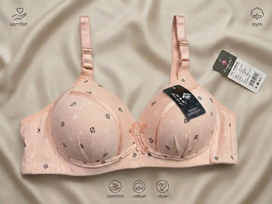 Jersey Printed Padded Bra Top