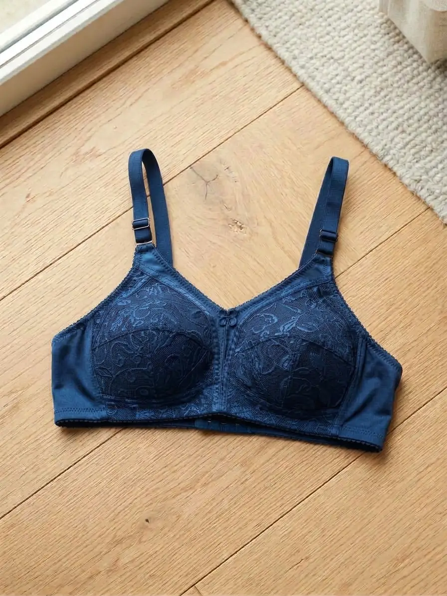 Jersey Embroidered Comfortable And Breathable Bra Top