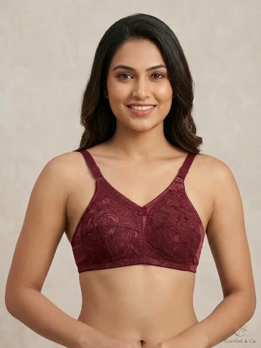 Jersey Embroidered Comfortable And Breathable Bra Top
