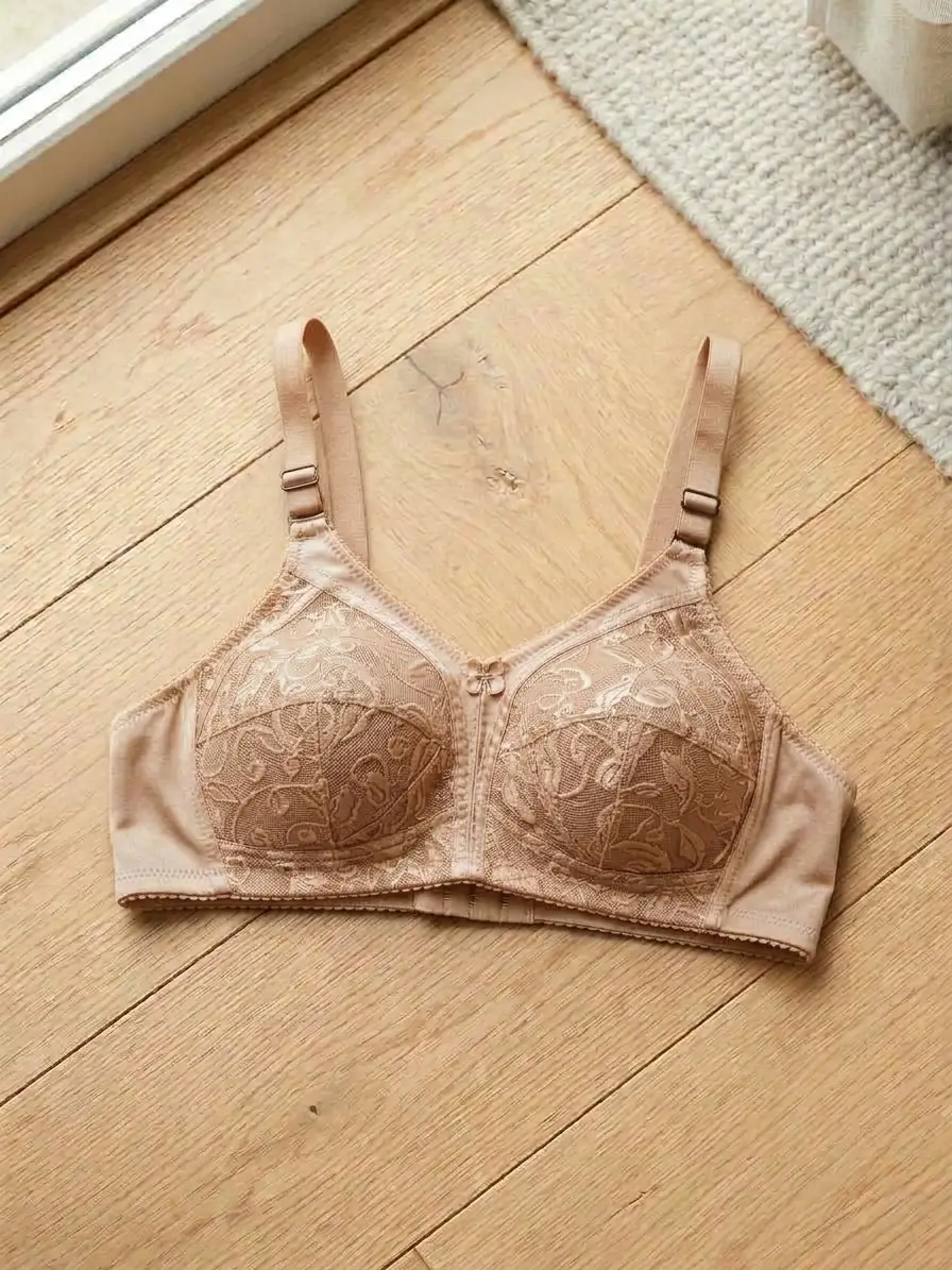 Jersey Embroidered Comfortable And Breathable Bra Top