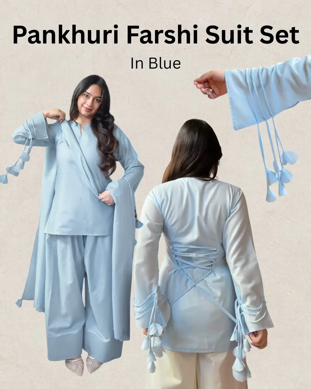 3 Pcs Women's Stitched Cotton Lawn Plain Suit