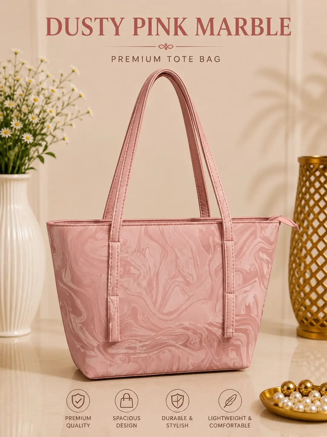Girl's Leather Textured Shoulder Bag