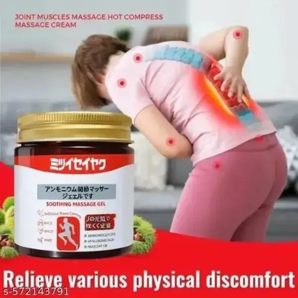 Japanese Premium Care Massage Cream for Shoulder Neck Knee Pain Relief