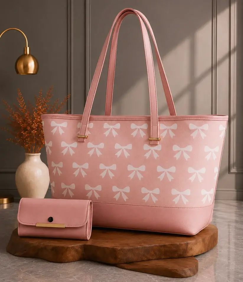 Girl's Canvas Printed Hand Bag