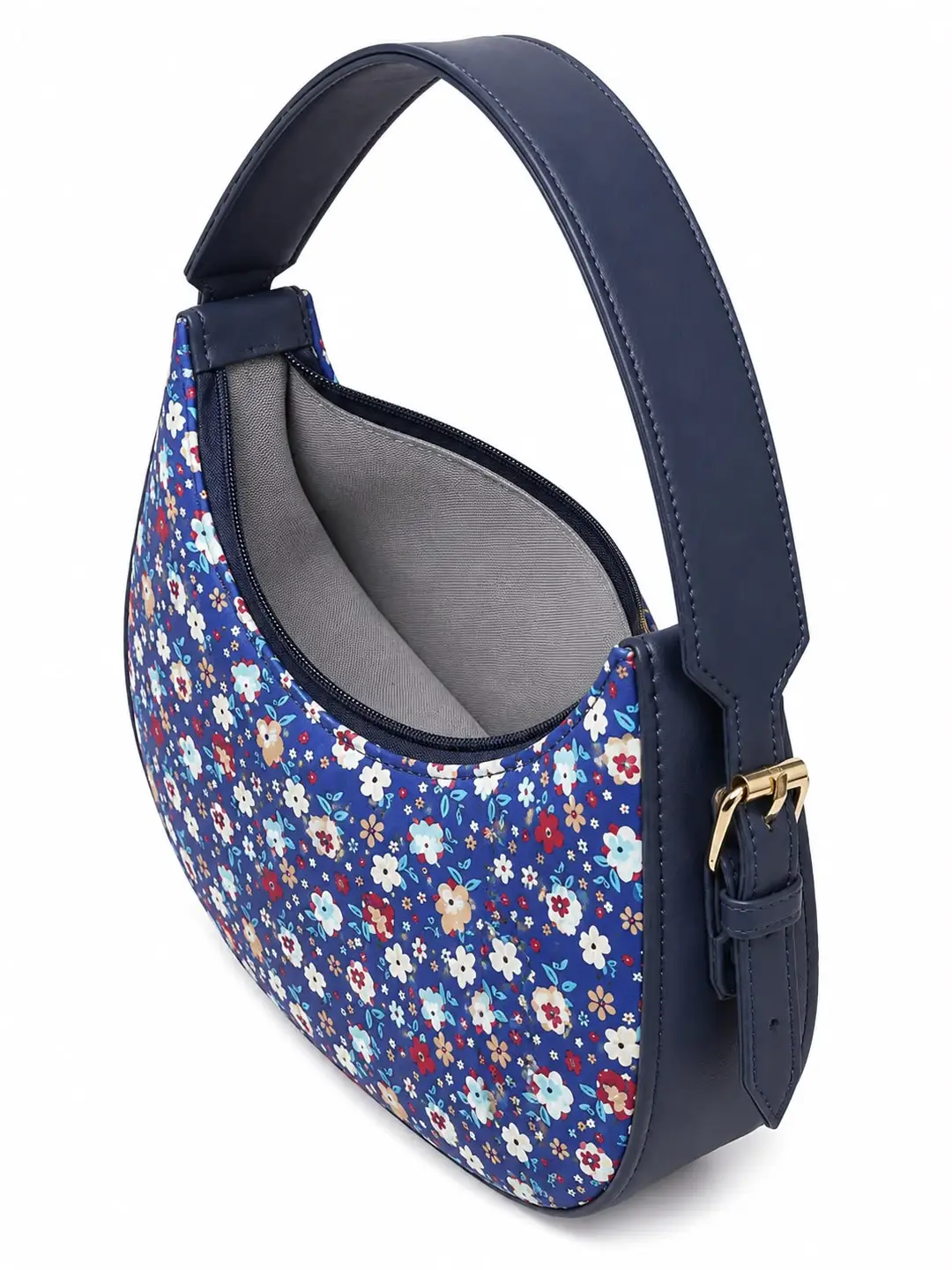 Floral Rexgine Hobo BagAdjustable Handle