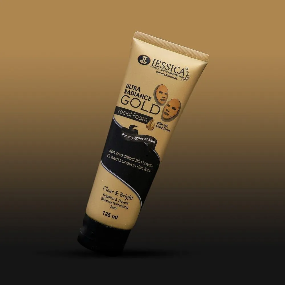 Jessica Ultra Radiance Gold Facial Foam 125ml