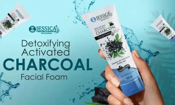 Jessica Charcoal Face Wash 125ml for Men & Women