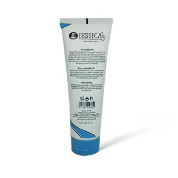 Jessica Charcoal Face Wash 125ml for Men & Women