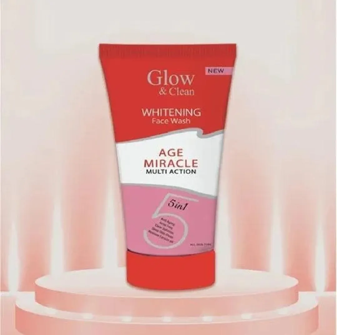 Glow & Clean Age Miracle Whitening Face Wash 120ml