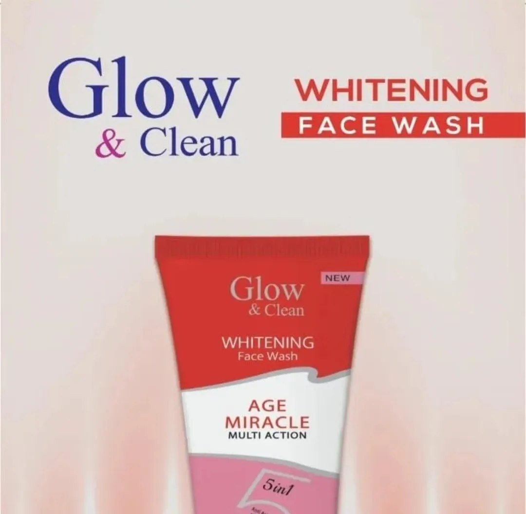 Glow & Clean Age Miracle Whitening Face Wash 120ml