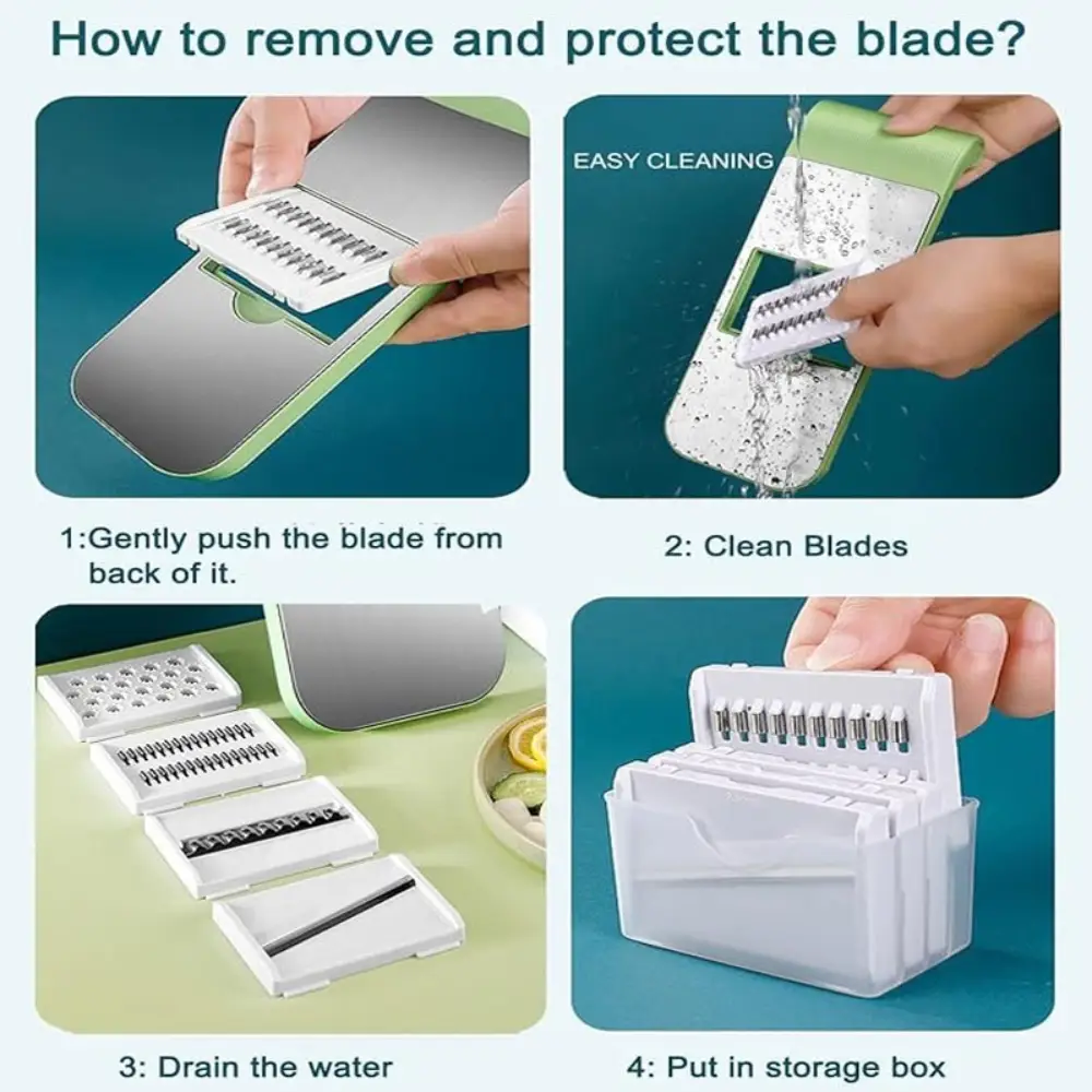 5 In 1 Vegetable Slicer Cutter