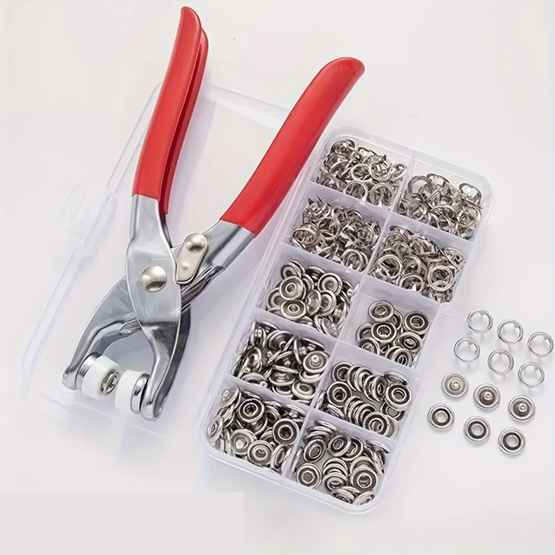 Tich/Snap Button Machine with 50 buttons