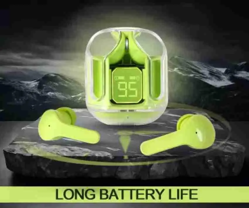 Wireless Bluetooth 5.3 Earbuds with Noise Cancellation & Fast Charge