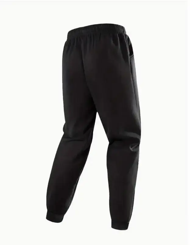 2 Pcs Men's Fleece Plain Zipper Track Suit