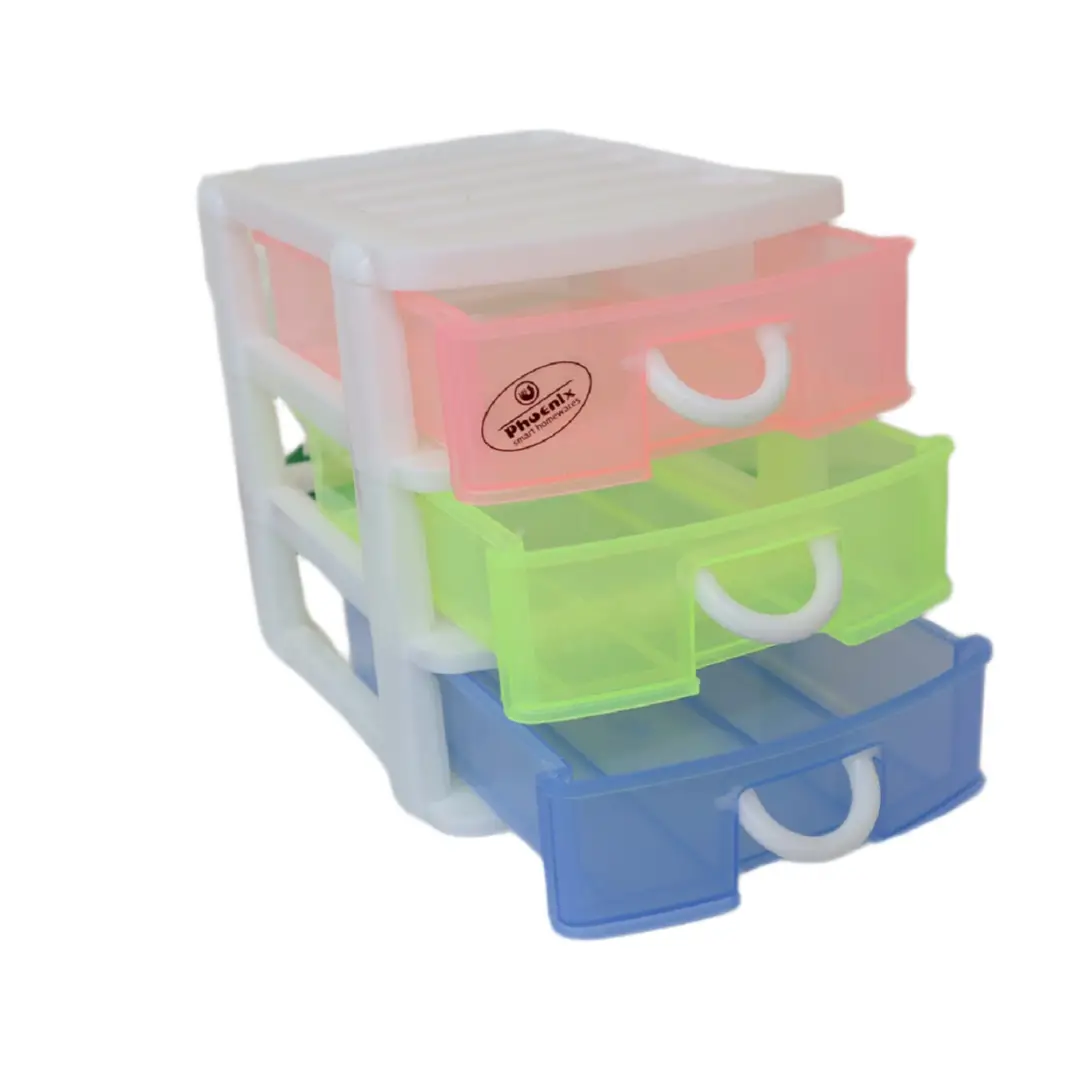 Multi-Color 3-Tier Jewelry Storage Rack
