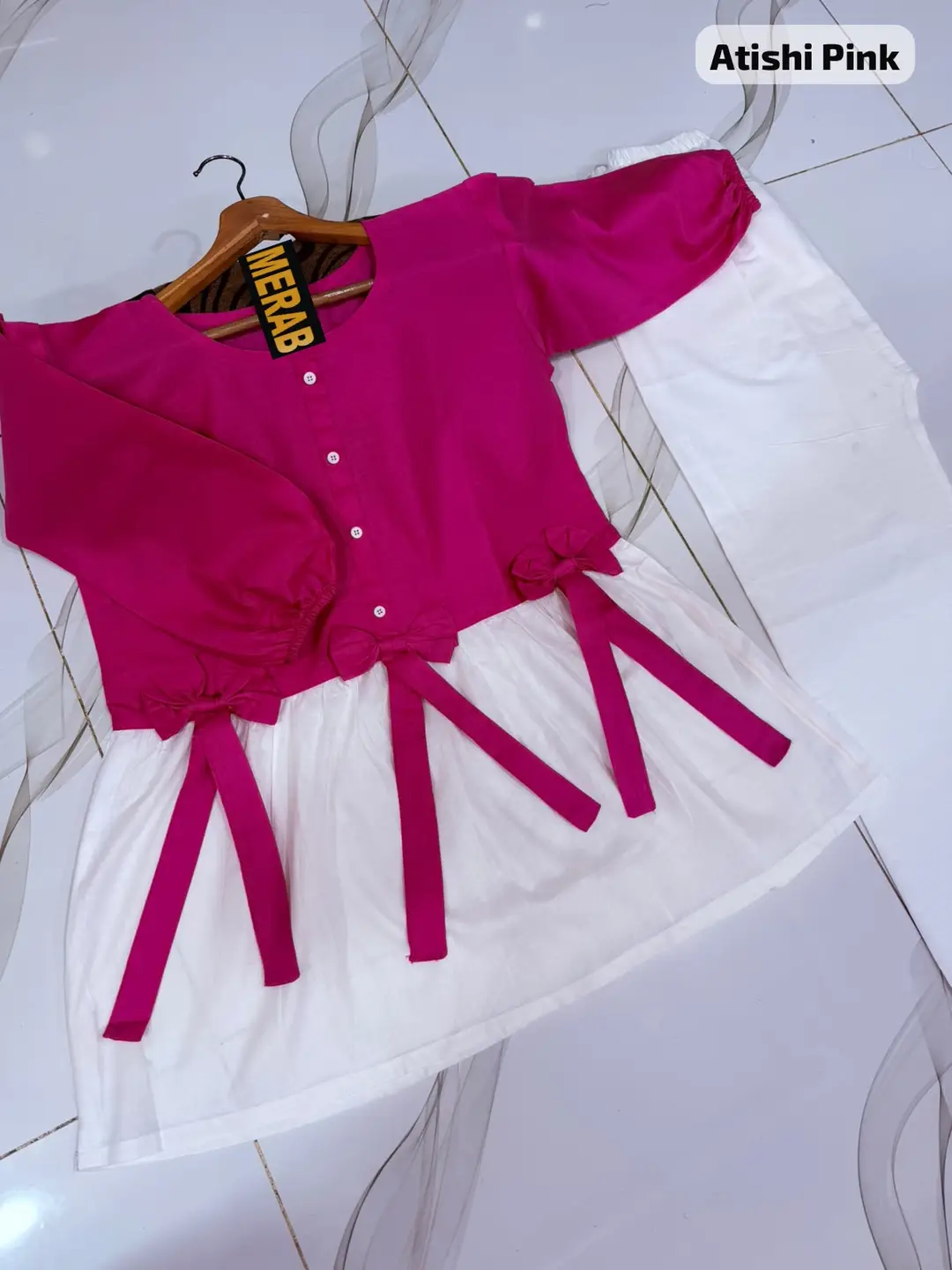 2 Pcs Women's Stitched Cotton Plain Shirt And Trouser