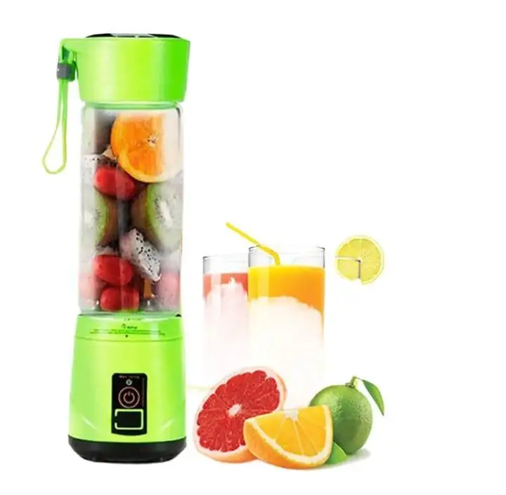 Portable 6-Blade Electric Juicer for Home & Travel