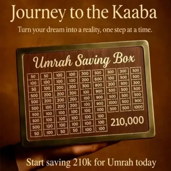 Umrah Saving Box