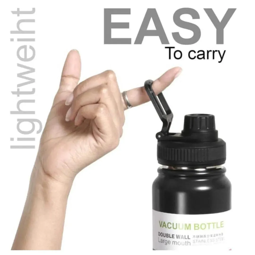 Vacuum Stainless Steel Water Bottle Blue 12Hr Cold