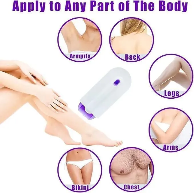 Rechargeable Women's Hair Shaver ABS Easy Clean