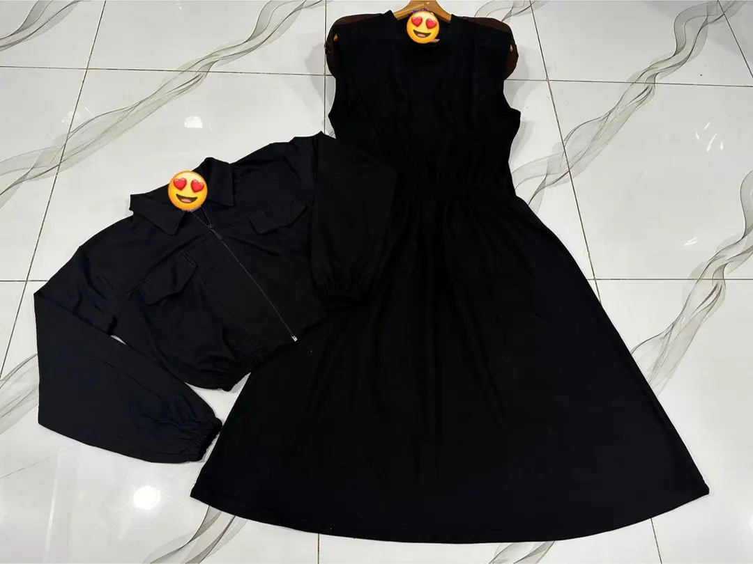 2 Pcs Women's Stitched Fleece Plain Zipper Tracksuit