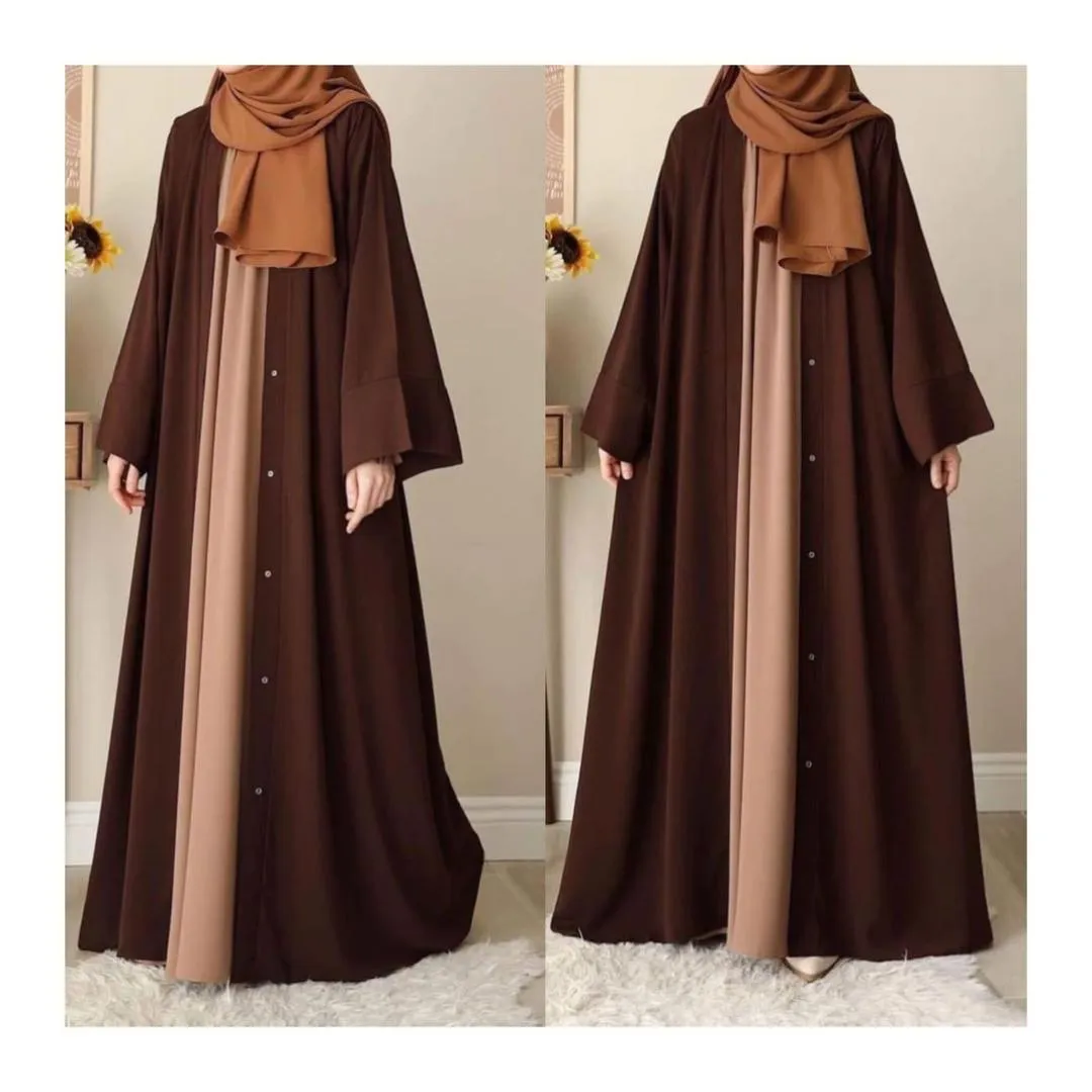 Georgette Plain Classic Abaya